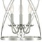 Westinghouse Chandelier 40W 3-Light Isadora, Brushed Nickel Lattice Weave Cage 6303800 - alternate 2